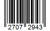 Barcode 27072943