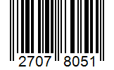Barcode 27078051