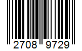 Barcode 27089729