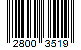 Barcode 28003519