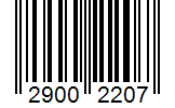 Barcode 29002207