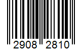 Barcode 29082810