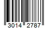 Barcode 30142787
