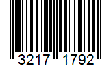 Barcode 32171792