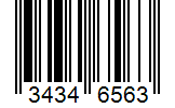 Barcode 34346563