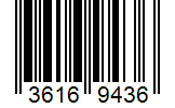 Barcode 36169436