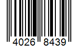Barcode 40268439
