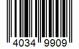 Barcode 40349909
