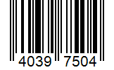 Barcode 40397504