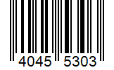 Barcode 40455303