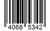Barcode 40685342