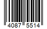 Barcode 40875514