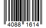 Barcode 40881614