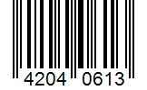 Barcode 42040613