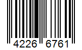 Barcode 42266761