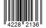 Barcode 42282136