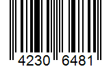Barcode 42306481