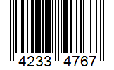 Barcode 42334767