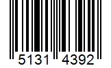 Barcode 51314392