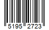 Barcode 51952723