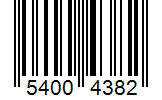 Barcode 54004382