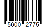 Barcode 56002775