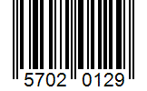 Barcode 57020129