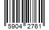 kod kreskowy ean 59042761