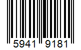 Barcode 59419181