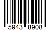 Barcode 59438908