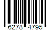 Barcode 62784795