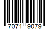Barcode 70719079