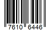 Barcode 76106446
