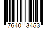 Barcode 76403453