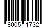 Barcode 80051732