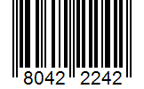 Barcode 80422242