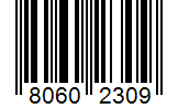 Barcode 80602309