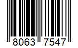 Barcode 80637547