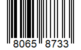 Barcode 80658733