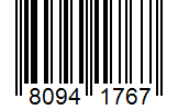 Barcode 80941767