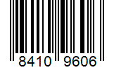 Barcode 84109606