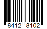 Barcode 84128102