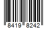 Barcode 84198242