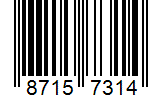 Barcode 87157314