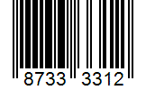 Barcode 87333312