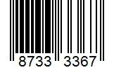 Barcode 87333367