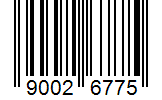 Barcode 90026775