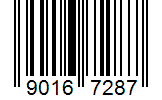 Barcode 90167287