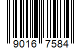 Barcode 90167584