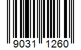 Barcode 90311260